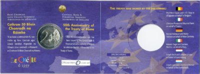 2 euro. Irland 2007. coincard