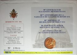 2 euro Vatican 2007 Numisbrief