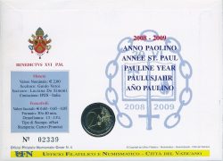 2 euro Vatican 2008 Numisbrief