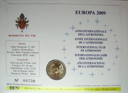 2 euro Vatican 2009 Numisbrief