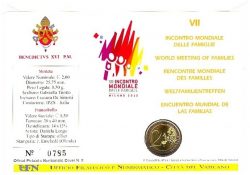 2 euro Vatican 2012 Numisbrief