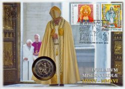 2 euro Vatican 2016 Mercy Numisbrief