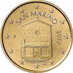 10 евроцентов, Сан-Марино (тип 2)