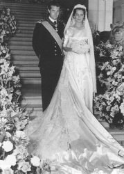 Наследный принц Бельгии Альберт, и его невеста донна Паола Маргарита Мария Антония Руффо ди Калабриа. 1959 г.