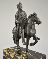Equestrian statuette of Charlemagne from Metz Cathedral