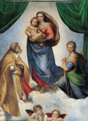 Madonna Sistina. Raffaello Santi