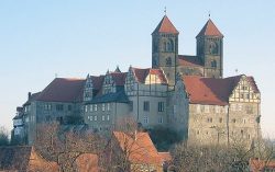 Монастырь Кведлинбург на горе Шлоссберг