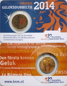 10 cent Netherlands 2014 coincard