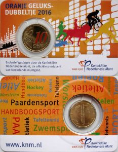 10 cent Netherlands 2016 coincard