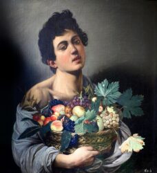 «Юноша с корзиной фруктов» (ок. 1593 г., Галерея Боргезе, Рим)