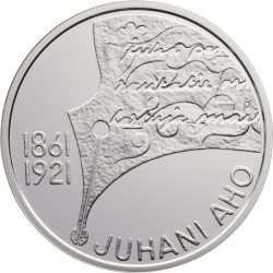 10 евро, Финляндия (Юхани Ахо и финская литература)