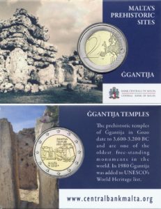2 euro malta 2016 Ggantija coincard
