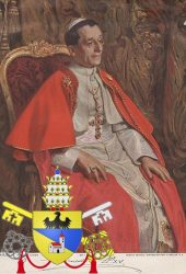 Папа римский Бенедикт XV (1914 — 1922) и его герб