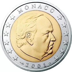 2 euro Monaco 2001-2005