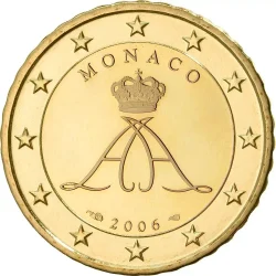50 eurocents Monaco 2006-2024
