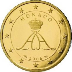 10 евроцентов Монако (тип 2), аверс