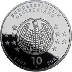 10 евро, Германия (100 лет теории относительности)