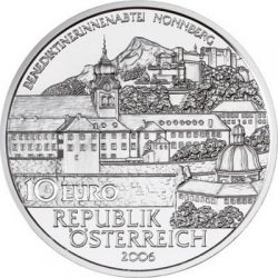 10 евро, Австрия (Аббатство Ноннберг)
