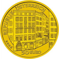 50 евро, Австрия (Вольфганг Амадей Моцарт)