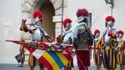 Swiss Guards in the Vatican City