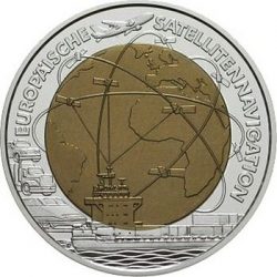 25 евро, Австрия (Европейская спутниковая навигация)
