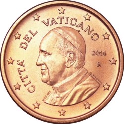 2 евроцента, Ватикан (тип 4)