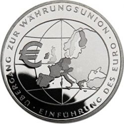 10 евро, Германия (Введение евро)