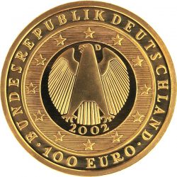 100 евро, Германия (Введение евро)