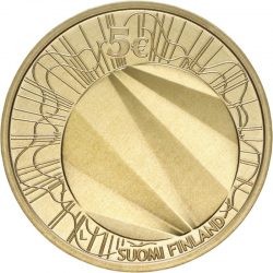 5 евро, Финляндия (Хельсинки - столица мирового дизайна 2012)