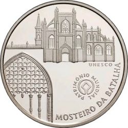 5 евро, Португалия (Монастырь в Баталье)