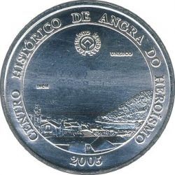 5 евро, Португалия (Исторический центр Ангра-ду-Эроижму)