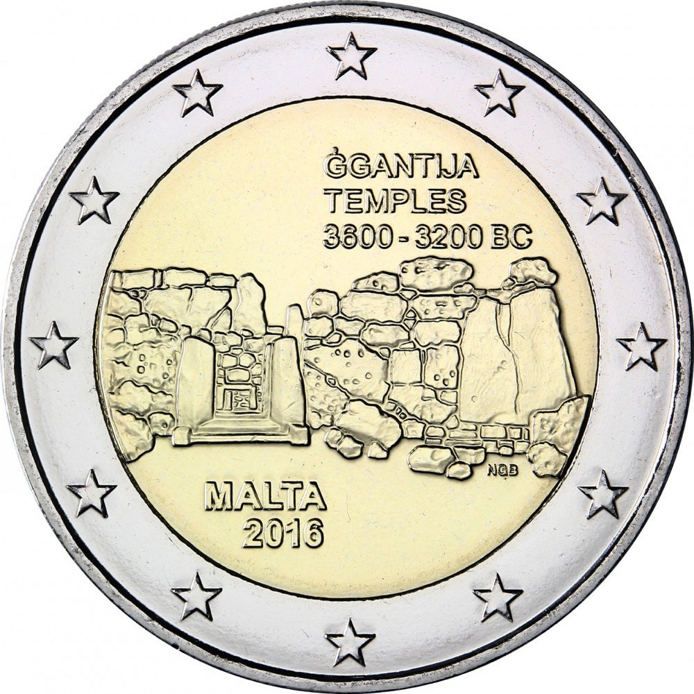 2 евро, Мальта (Джгантия)