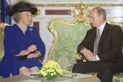 Королева Беатрикс с В.В.Путиным (июнь 2001 года)