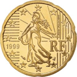 France 20 euro cents 1999