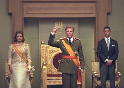 На церемонии вступления на престол 7 октября 2000 г. Grand Duke Henri. 7.10.2000
