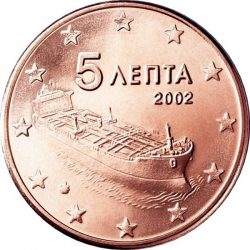 5 евроцентов, Греция