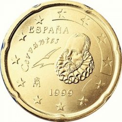 20 евроцентов, Испания (тип 1)
