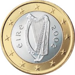 1 евро, Ирландия