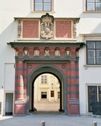Швейцарские ворота дворца Хофбург, Вена