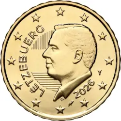 50 eurocents Luxembourg 2026