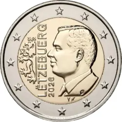 2 euro Luxembourg 2026