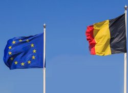 2 евро, Бельгия (30 лет флагу Европейского союза)