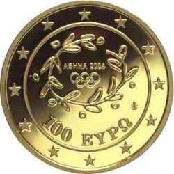 100 евро, Греция (Дворец Кносс)