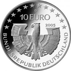 10 евро, Германия (Национальный парк Баварский лес)