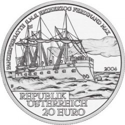 20 евро, Австрия (SMS «Эрцгерцог Фердинанд Максимилиан»)