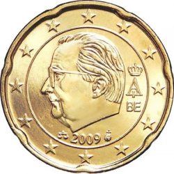 20 евроцентов Бельгии (тип 3) 20 евроцентов Бельгии (тип 3)