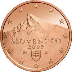 2 евроцента, Словакия