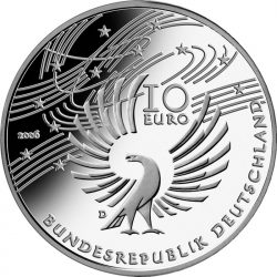 10 евро, Германия (250 лет со дня рождения В.А.Моцарта)