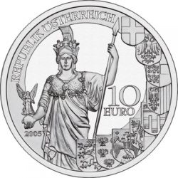 10 евро, Австрия (60 лет Второй республике)
