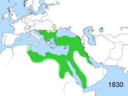 Ottoman Empire map (1830)